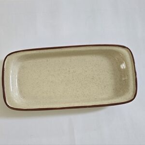 Vintage SCANDIA By Par Northland Stoneware Gres Japan Trinket Cheese Dish